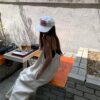 慵懶隨性細帶吊帶褲